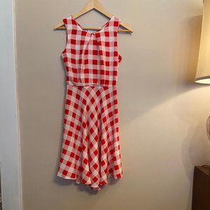 Vintage Gingham Dress